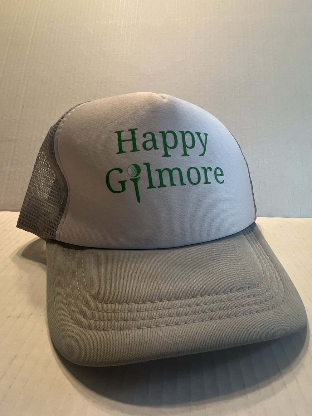 Happy Gilmore Green and White Golf Trucker Snapback Hat